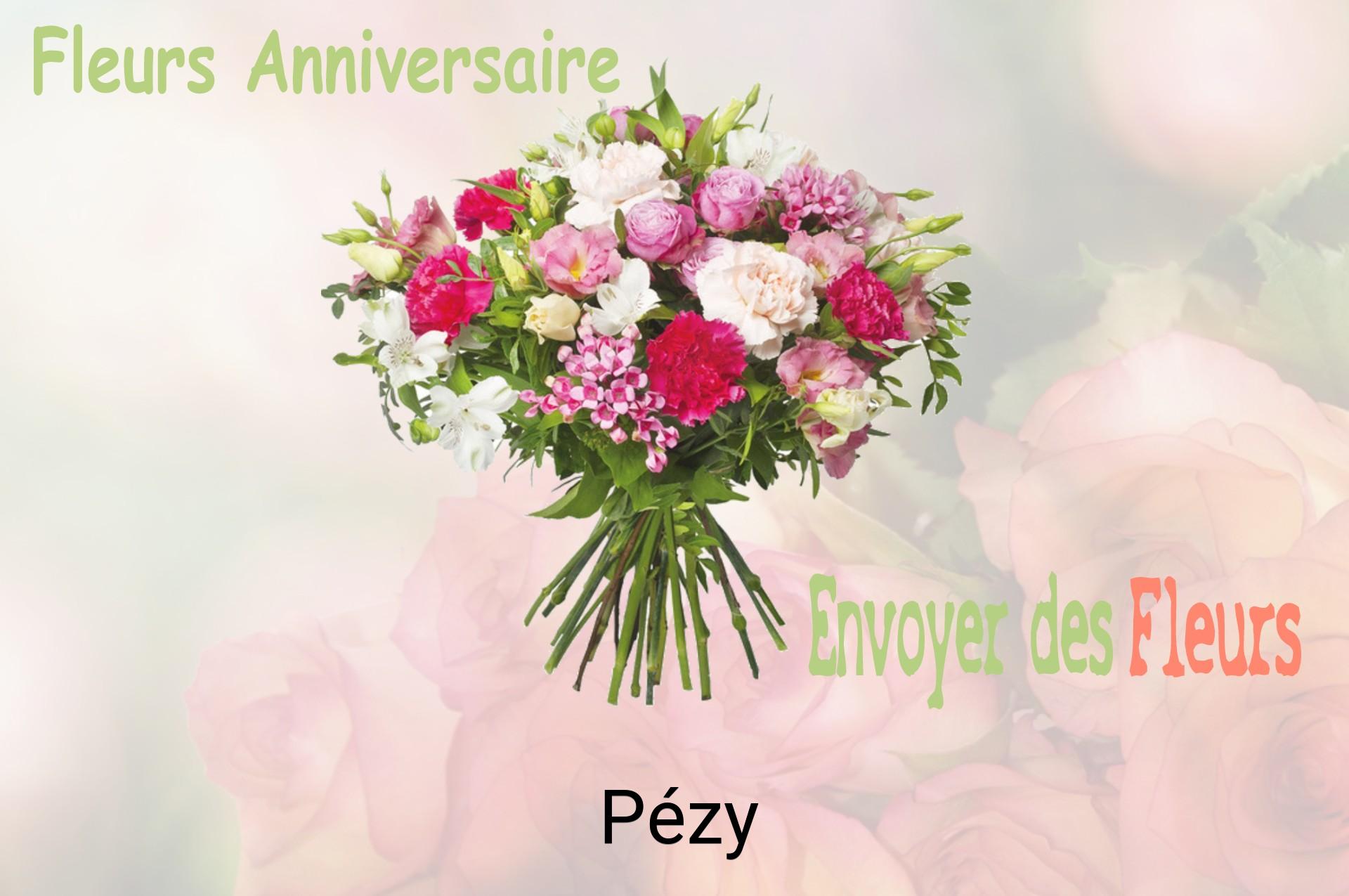 Bouquet de fleurs d’anniversaire livré à Pézy